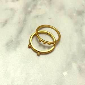 Madewell rings